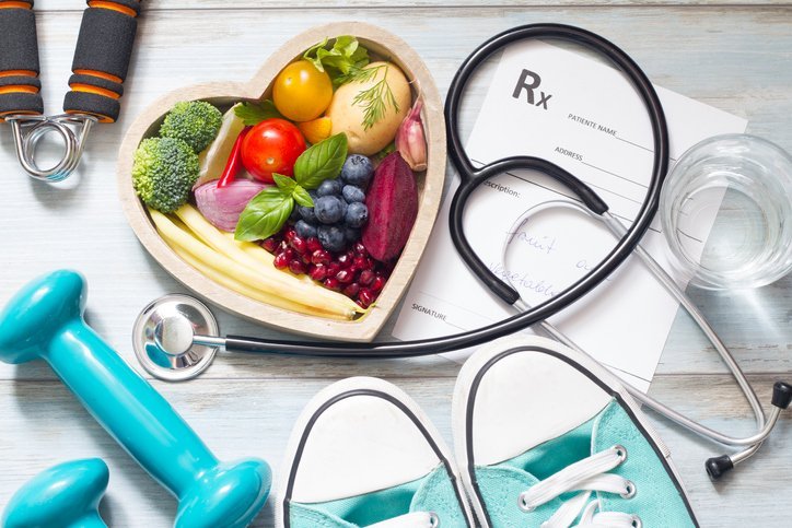 Healthy lifestyle and medical care